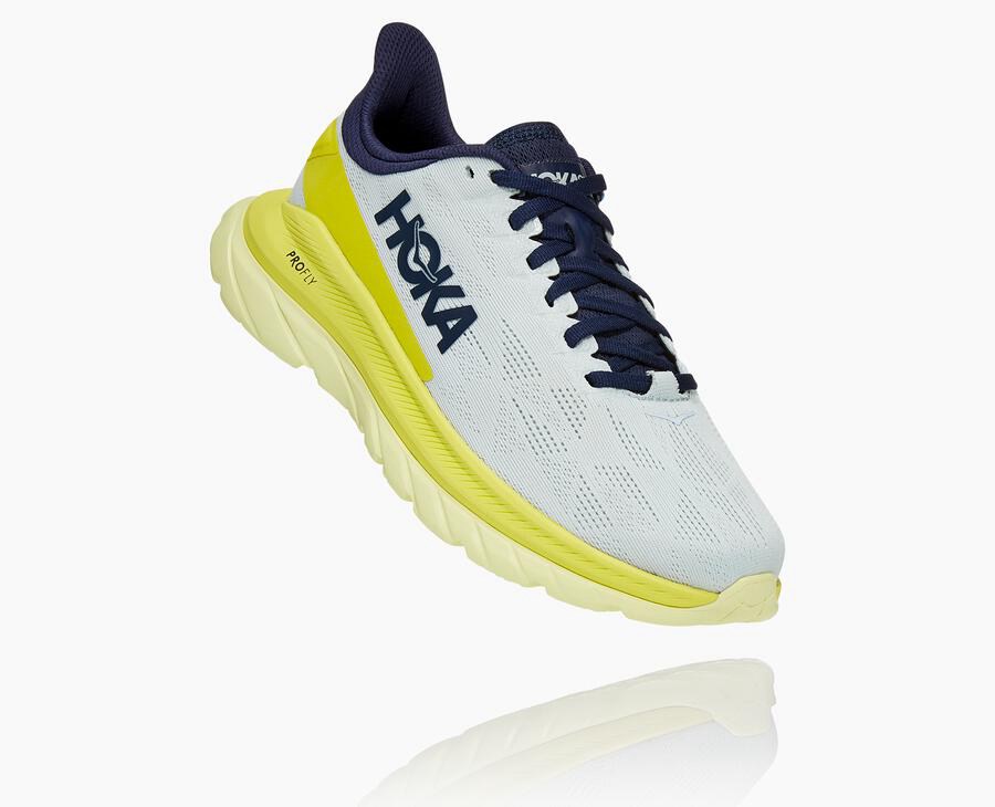 Hoka One One Løbesko Dame - Mach 4 - Hvide - 280576PMH